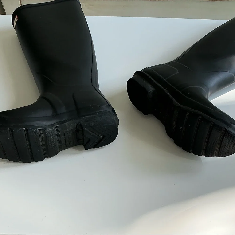 Hunter Original Side Adjustable Wellies Sz 37/6 - Picture 11 of 16